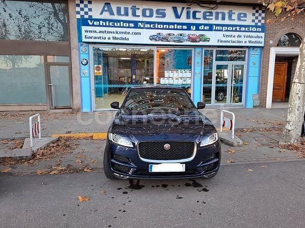 Usado Jaguar F-Pace Portfolio 240 CV (176 kW) 2018 Azul SUV