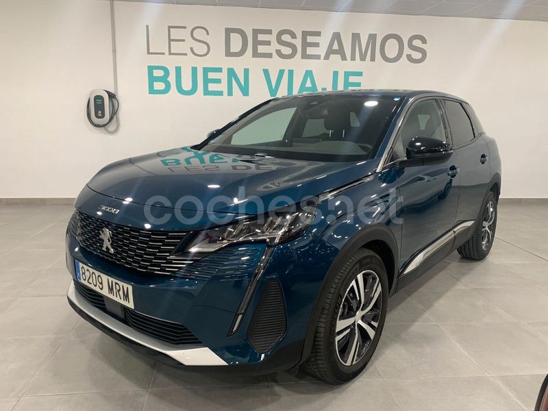 Azul Usado 2024 Peugeot 3008 Allure SUV | 26.500 € (Precio justo) - Imagen 1/4