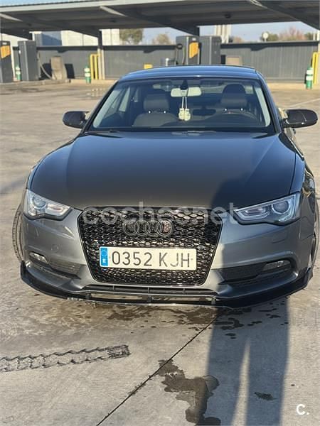 Usado Audi A5 S-Line 177 CV (130 kW) 2013 Gris / plata Coupe