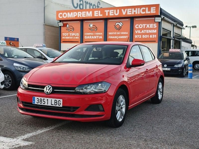Usado VW Polo Advance 95 CV (69 kW) 2019 Rojo Utilitario