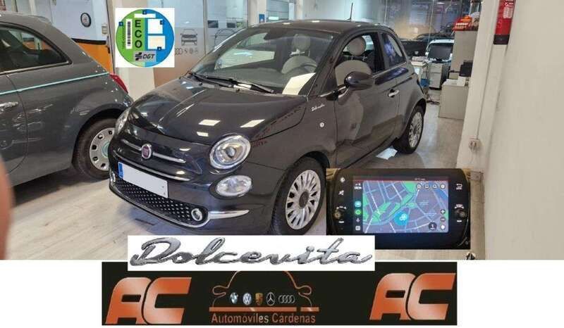 Negro Usado 2022 Fiat 500 Dolcevita Utilitario | 9999 € (Buen precio) - Imagen 1/4
