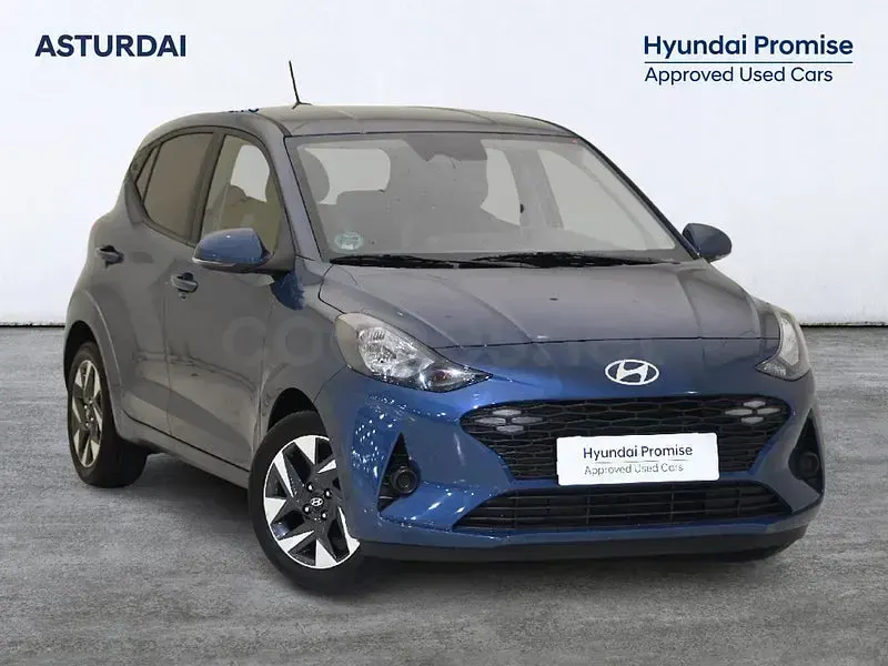 Usado Hyundai i10 63 CV (46 kW) 2025 Azul Utilitario