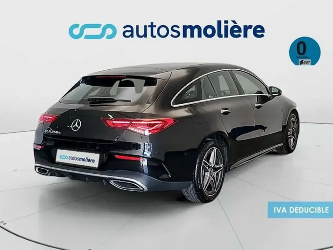 Usado Mercedes CLA250e 218 CV (160 kW) 2023 Negro Coupe