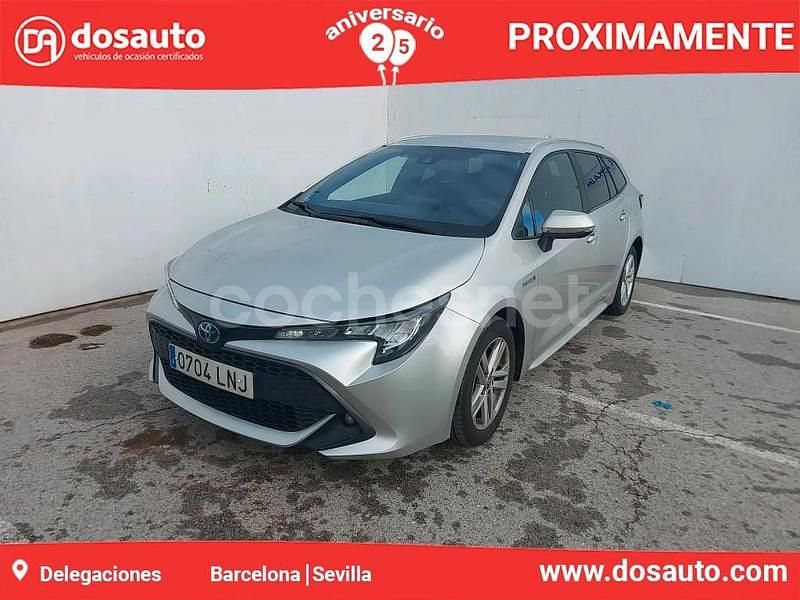 Gris / plata Usado 2021 Toyota Corolla Business Edition Familiar | 18.990 € (Precio justo) - Imagen 1/4
