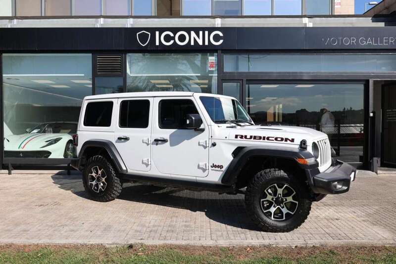 Blanco Usado 2022 Jeep Wrangler Unlimited Rubicon SUV | 64.900 € (Un poco caro) - Imagen 1/4