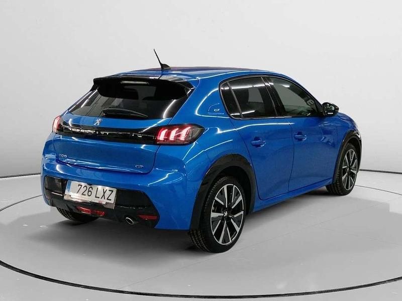 Usado Peugeot 208 GT 102 CV (75 kW) 2022 Azul Utilitario