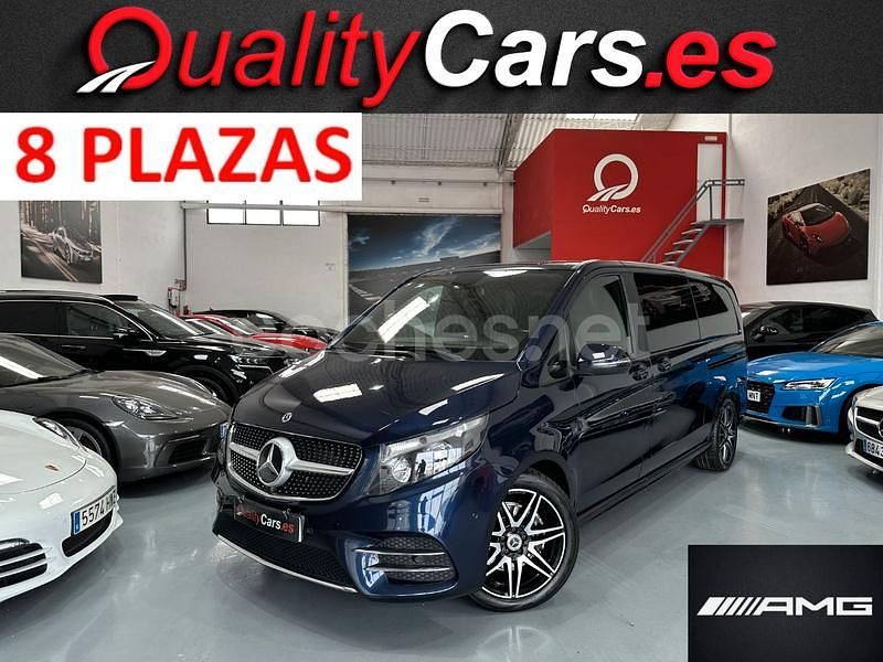 Usado Mercedes V300 Avantgarde 239 CV (175 kW) 2021 Azul Monovolumen