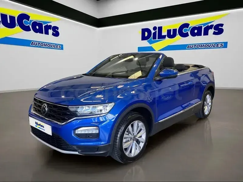 Usado VW T-Roc 115 CV (84 kW) 2020 Azul SUV