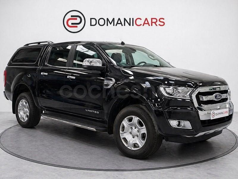 Usado Ford Ranger Wildtrack 200 CV (147 kW) 2016 Negro Pickup/Camioneta