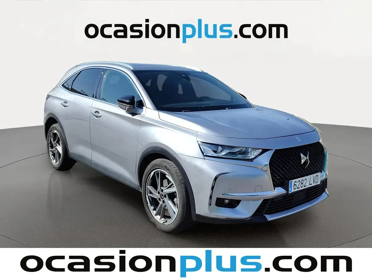 Usado DS Automobiles DS7 Crossback Bastille Plus 130 CV (95 kW) 2021 Gris SUV