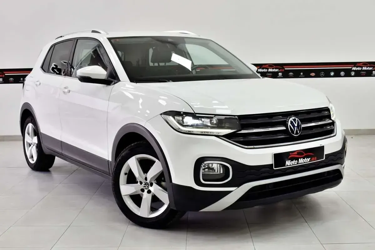 Usado VW T-Cross Sportline 110 CV (80 kW) 2021 Blanco SUV