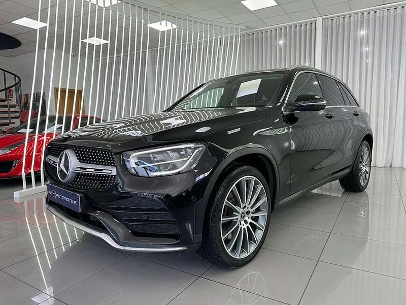 Usado Mercedes GLC220 193 CV (141 kW) 2021 Negro SUV