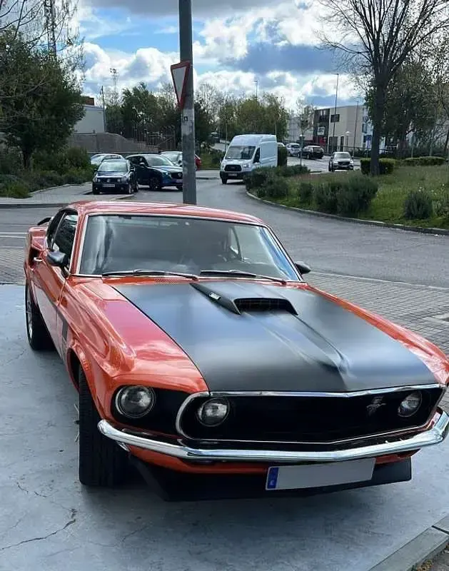 Usado Ford Mustang Fastback 1969 Naranja Descapotable