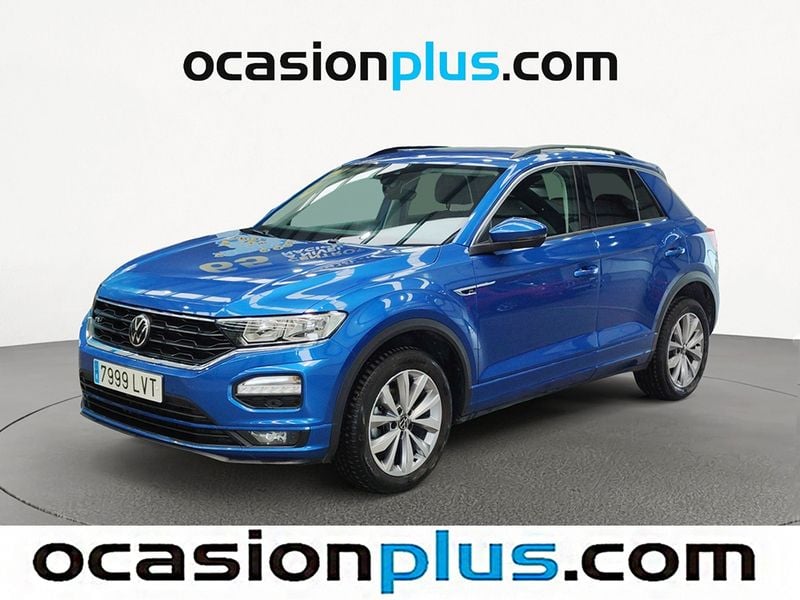Azul Usado 2021 VW T-Roc Advance SUV | 20.258 € (Precio justo) - Imagen 1/4