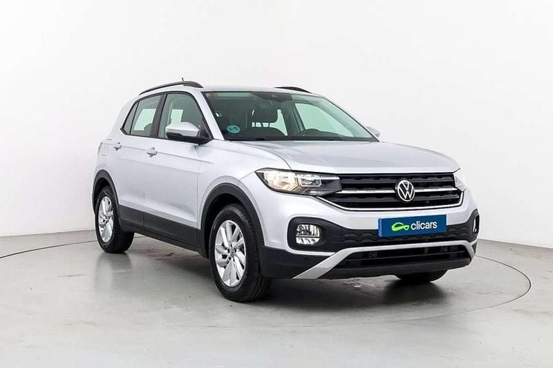 Usado VW T-Cross Advance 110 CV (80 kW) 2021 Gris SUV