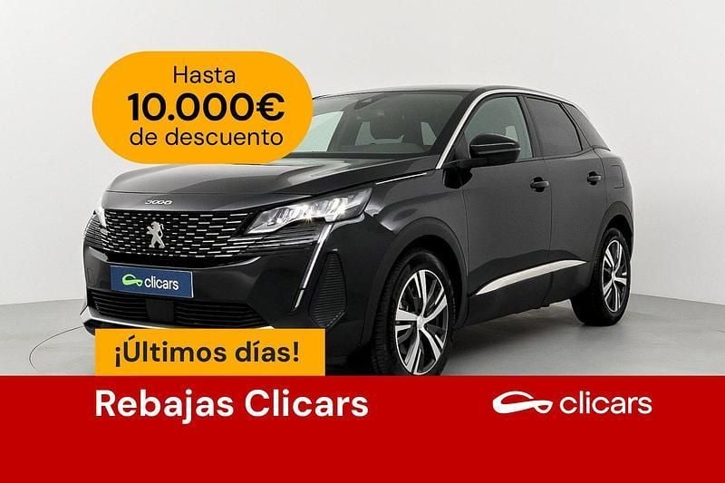 Negro Usado 2024 Peugeot 3008 Allure SUV | 27.990 € (Precio justo) - Imagen 1/4