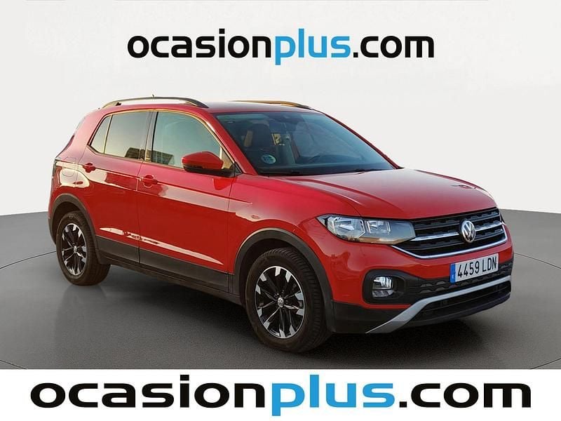 Usado VW T-Cross Advance 95 CV (69 kW) 2019 Rojo SUV