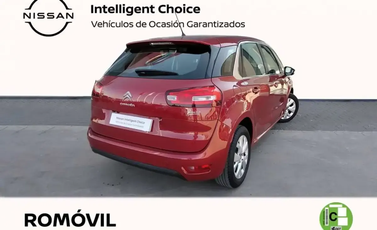 Usado Citroën C4 Exclusive 131 CV (96 kW) 2015 Rojo Utilitario