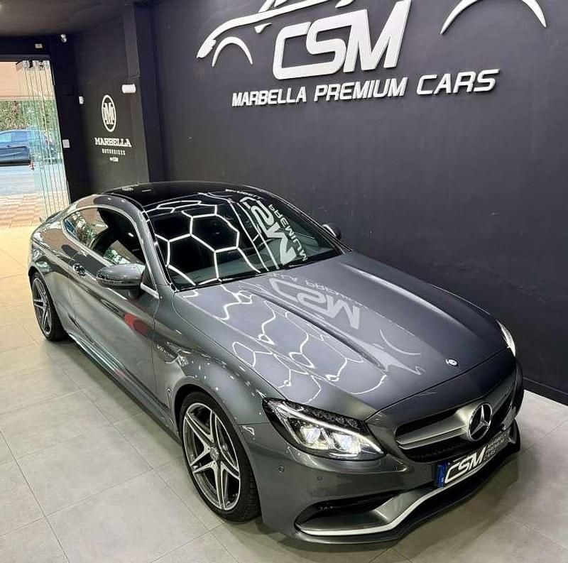 Usado Mercedes C63 AMG AMG 476 CV (350 kW) 2016 Gris Coupe