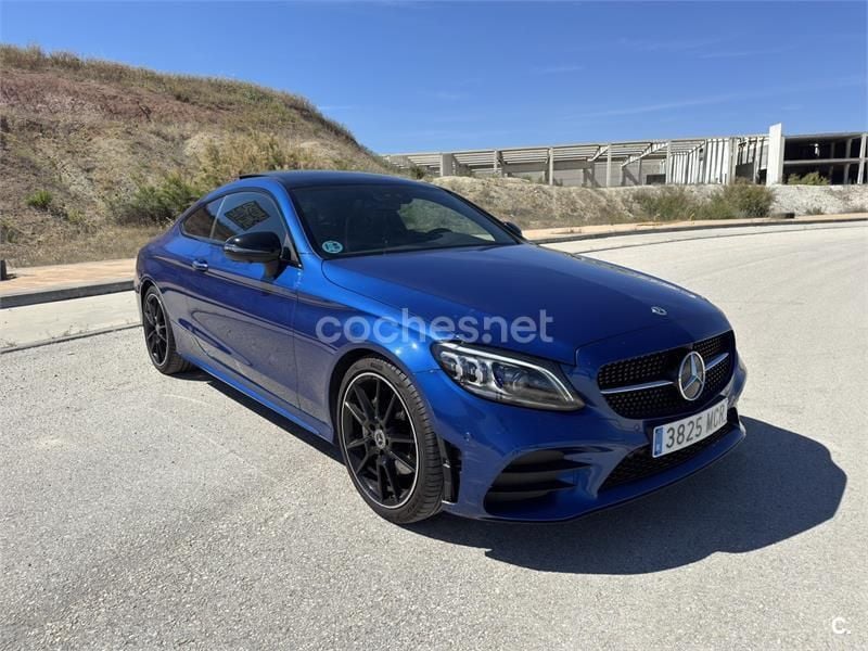 Azul Usado 2022 Mercedes C220 Coupe | 39.500 € (Buen precio) - Imagen 1/4
