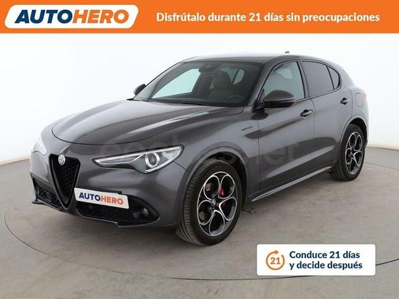 Usado Alfa Romeo Stelvio Executive 210 CV (154 kW) 2020 Gris SUV
