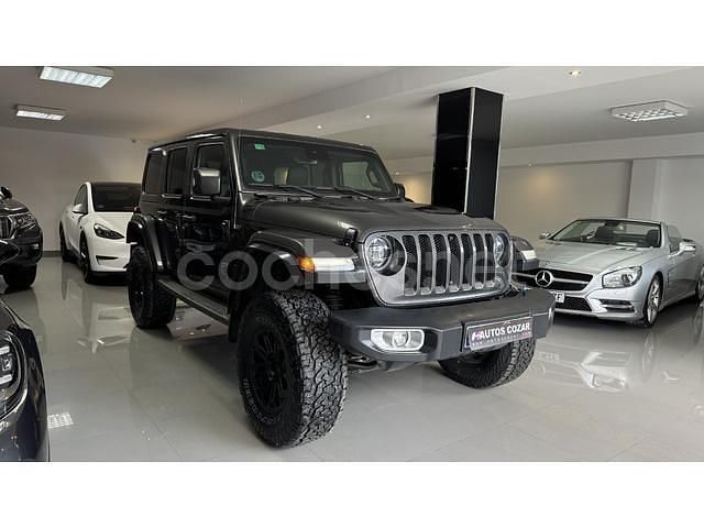 Usado Jeep Wrangler Sahara 270 CV (198 kW) 2019 Gris / plata SUV