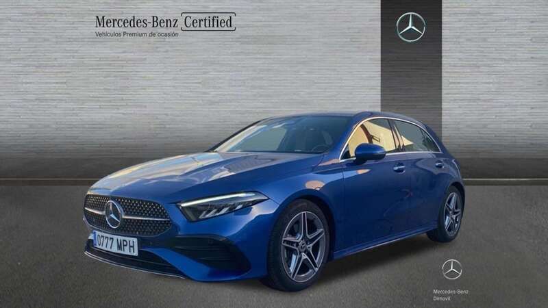 Azul Usado 2024 Mercedes A200 Berlina | 34.500 € (Precio justo) - Imagen 1/4
