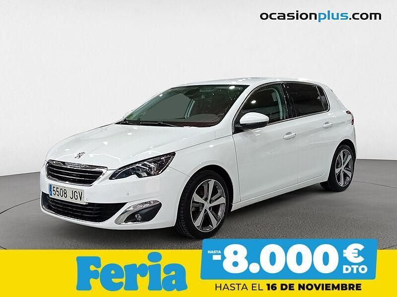 Blanco Usado 2015 Peugeot 308 Allure Utilitario | 12.750 € (Caro) - Imagen 1/4