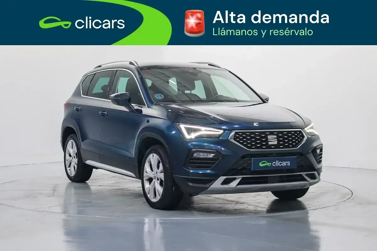 Usado Seat Ateca Xperience 150 CV (110 kW) 2021 Azul SUV