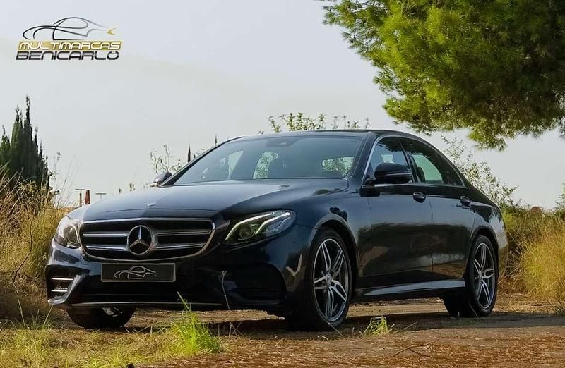 Azul Usado 2016 Mercedes E220 Berlina | 20.900 € (Buen precio) - Imagen 1/4