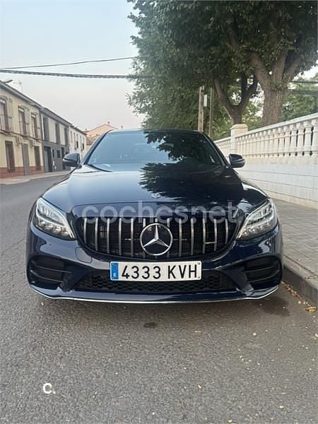 Azul Usado 2019 Mercedes C220 Berlina | 26.900 € (Precio justo) - Imagen 1/4