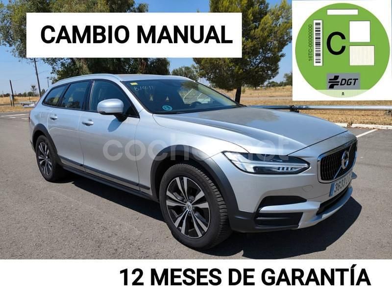 Gris / plata Usado 2020 Volvo V90 CC Pro Familiar | 24.995 € (Buen precio) - Imagen 1/4