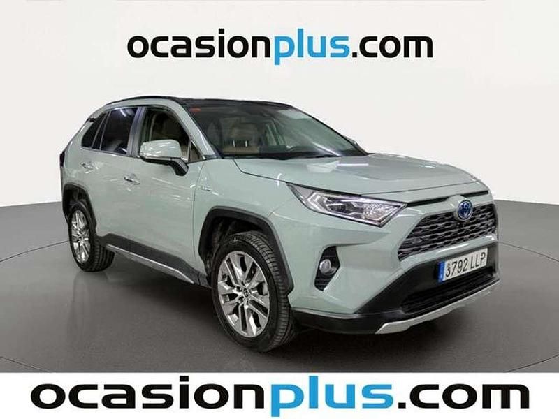 Usado Toyota RAV4 Hybrid Luxury 222 CV (163 kW) 2020 Beige SUV