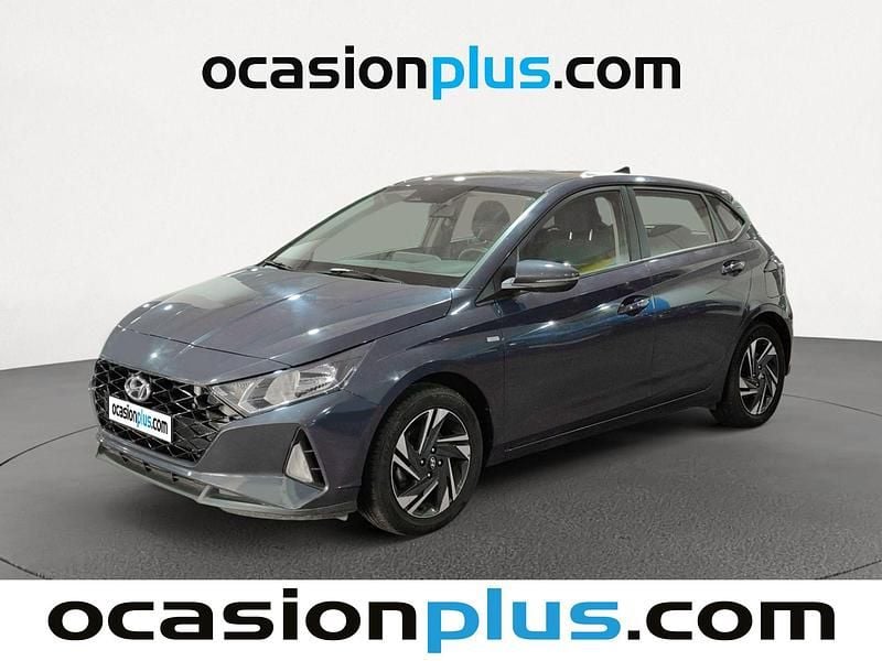 Gris Usado 2022 Hyundai i20 Utilitario | 14.537 € (Precio justo) - Imagen 1/4