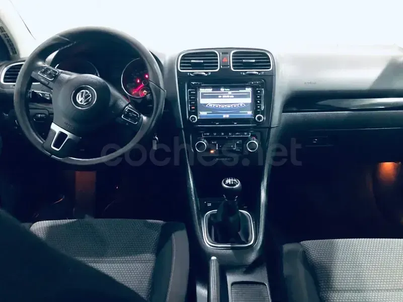 Begagnad VW Golf VI Sport 110 HK (80 kW) 2009 Blå Halvkombi