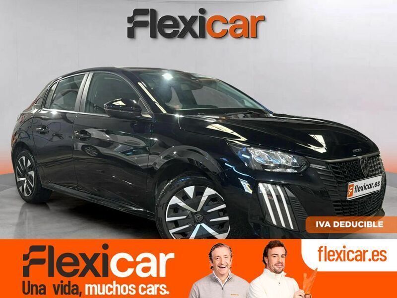 Negro Usado 2024 Peugeot 208 Active Utilitario | 15.990 € (Precio justo) - Imagen 1/4