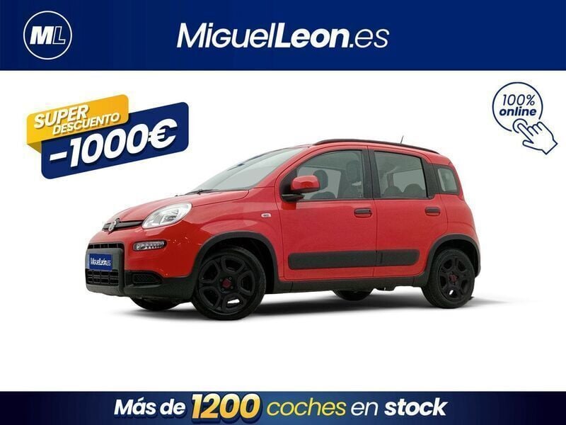 Rojo Usado 2022 Fiat Panda Utilitario | 9985 € (Precio justo) - Imagen 1/3