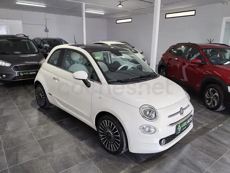 Usado Fiat 500 Lounge 69 CV (50 kW) 2018 Blanco Berlina