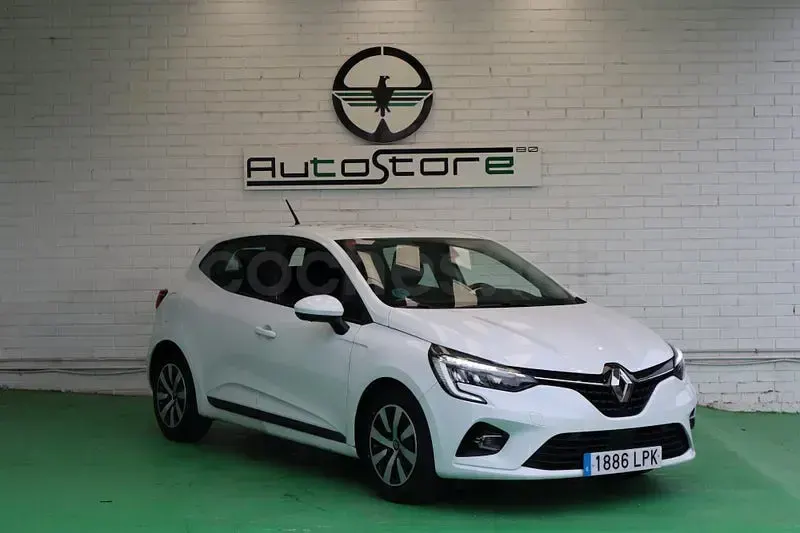 Usado Renault Clio V Intens 90 CV (66 kW) 2021 Blanco Berlina