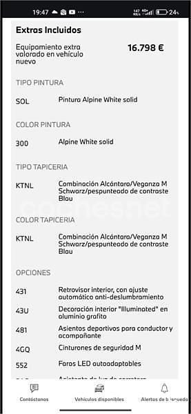 Usado BMW 120 M Sport 163 CV (119 kW) 2025 Blanco Utilitario