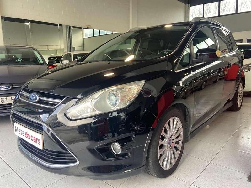 Usado Ford Grand C-Max Titanium 116 CV (85 kW) 2011 Negro Monovolumen