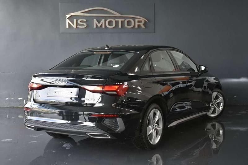 Usado Audi A3 S-Line 110 CV (80 kW) 2021 Negro Berlina