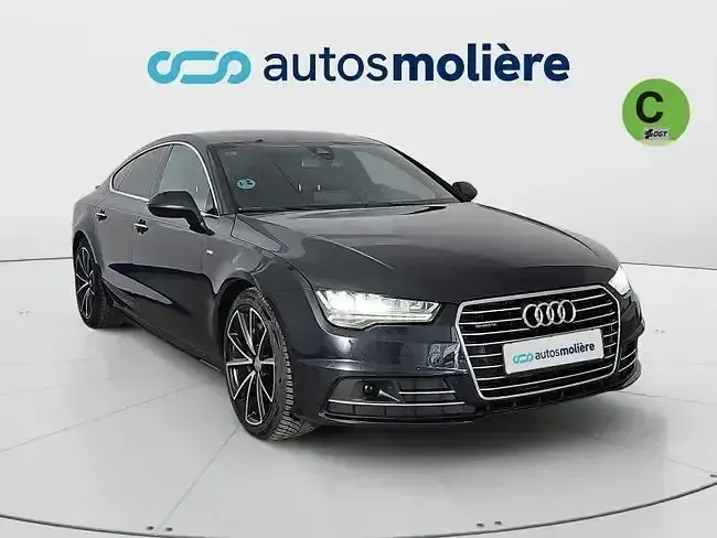 Usado Audi A7 Exclusive 218 CV (160 kW) 2016 Azul Utilitario