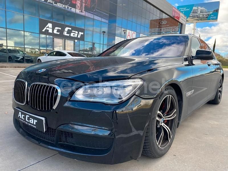 Usado BMW 740 306 CV (225 kW) 2010 Azul Berlina