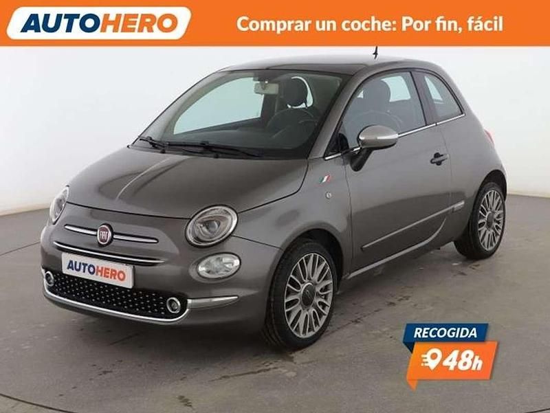 Usado Fiat 500 Lounge 69 CV (50 kW) 2016 Gris Utilitario