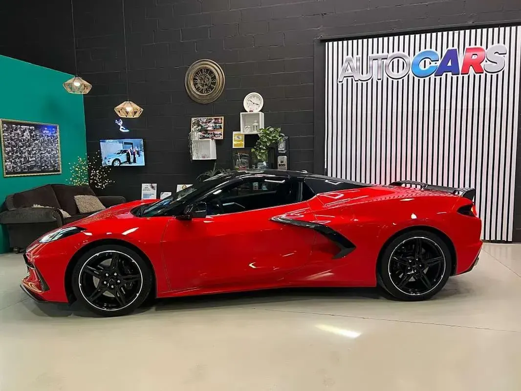 Usado Chevrolet Corvette 508 CV (373 kW) 2022 Rojo Descapotable