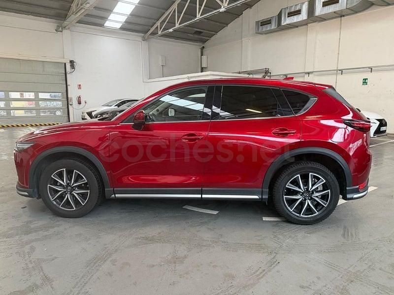 Usado Mazda CX-5 175 CV (128 kW) 2018 Granate SUV