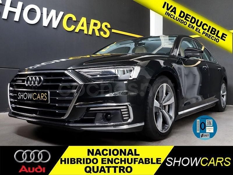 Usado Audi A8 449 CV (330 kW) 2021 Gris / plata Berlina