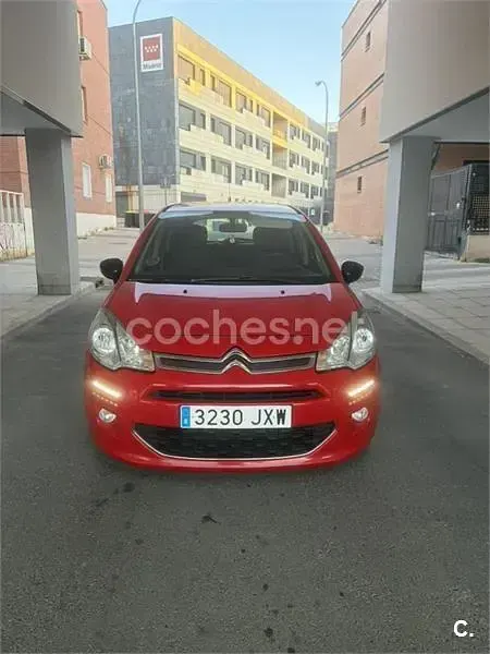 Usado Citroën C3 Live 82 CV (60 kW) 2017 Rojo Berlina