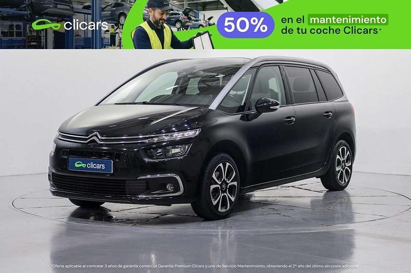 Usado Citroën C4 SpaceTourer Shine 131 CV (96 kW) 2020 Negro Monovolumen